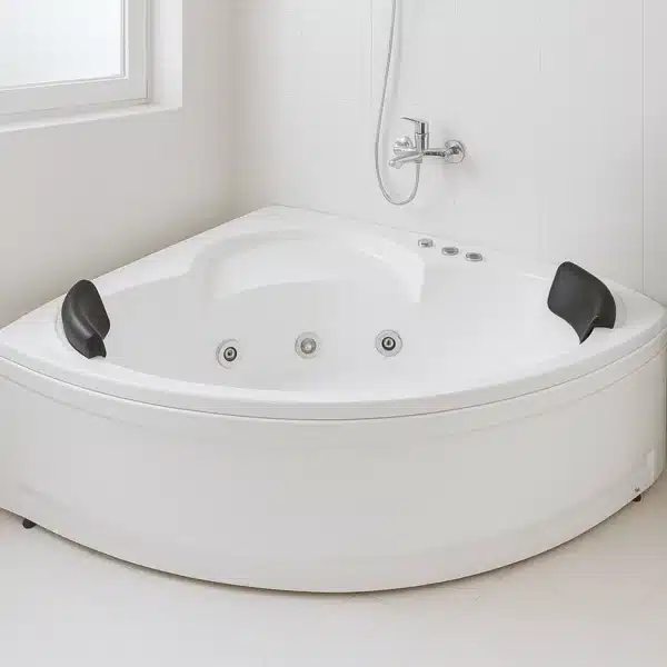 Elite Curvy bathtub – stylish curved bath tub design | Johnson sanitaryware | Tile House showroom, Vadapalani, Chennai