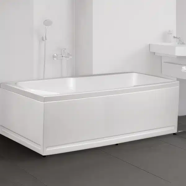 Fusion X bathtub – extra-wide bath tub for spacious luxury | Johnson sanitaryware | Tile House showroom, Mint, Chennai